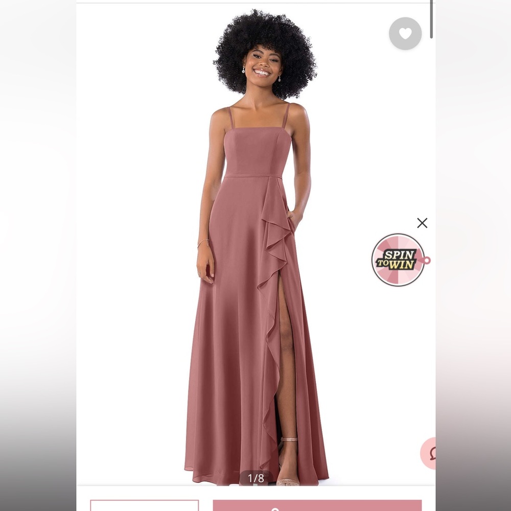 Azazie Kaylee Desert Rose Dress